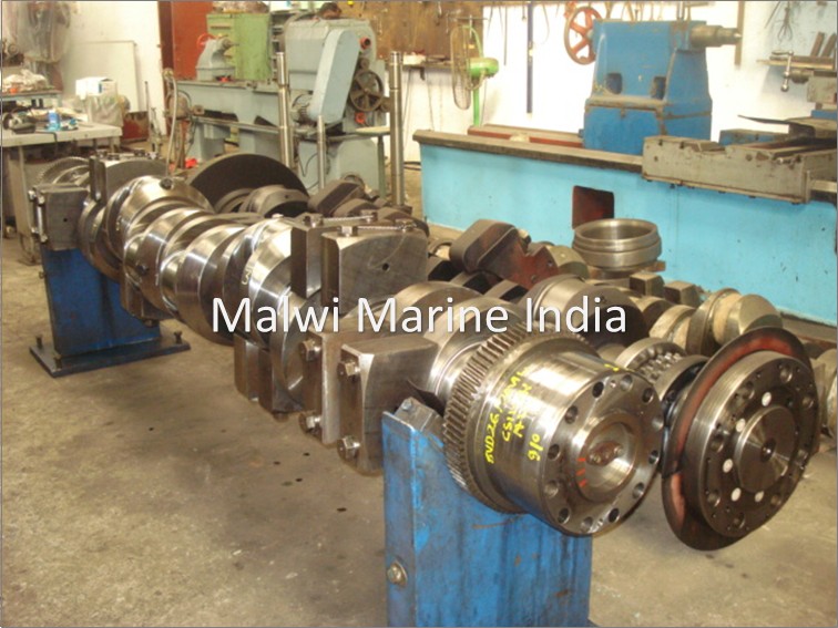 SKL - 8VD26-20AL - 6VD26-20AL - CRANKSHAFT - CYLINDER BLOCK