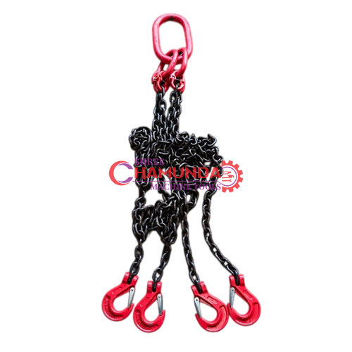 Heavy Duty Wire Rope Slings - Color: Metallic Grey