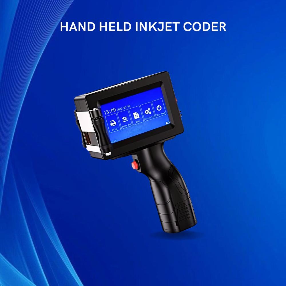 Hand Held Inkjet Coding 12.7mm Machine