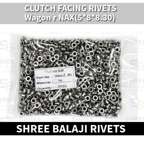 WAGON-R NAX CLUTCH FACING HOLLOW RIVETS