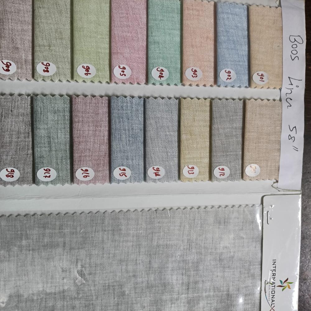 BOOS LINEN LOOK SHIRTING FABRIC
