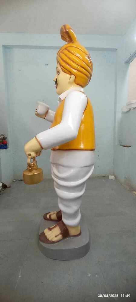 Tea Men Statue Shop Promotional Use