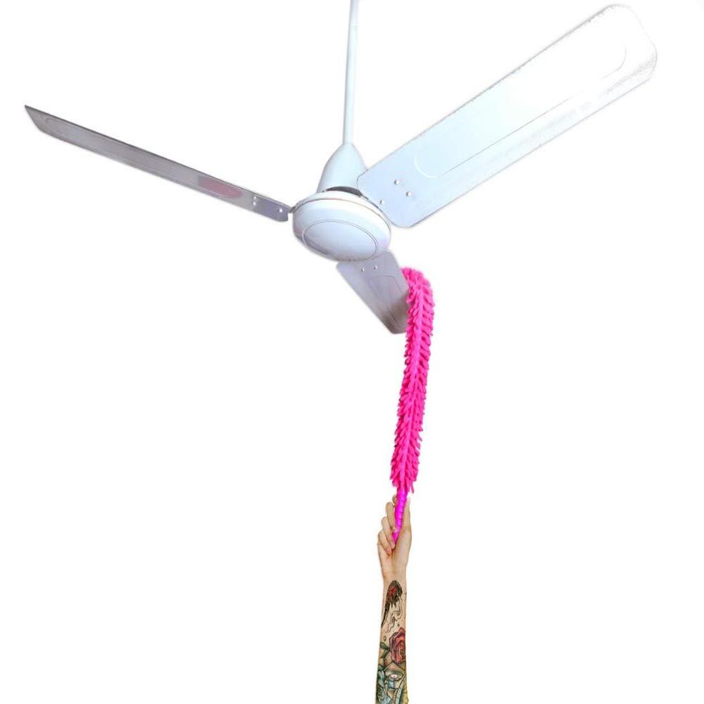 Multipurpose Ceiling Fan Cleaning Duster Cleaner - Color: Mix