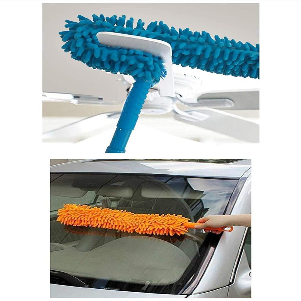 Multipurpose Ceiling Fan Cleaning Duster Cleaner - Color: Mix