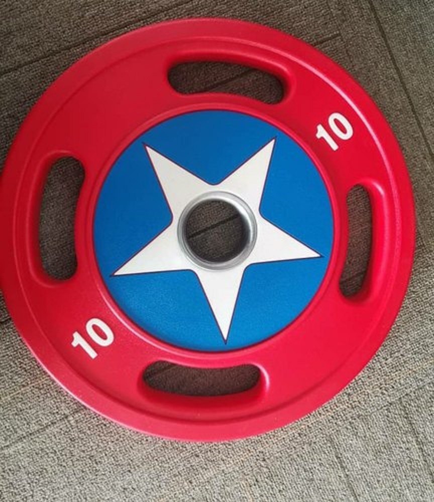Rubber Steel Weight Plate