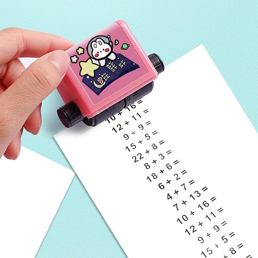 Digital Roller Stamp For Teaching Math - Color: Mix