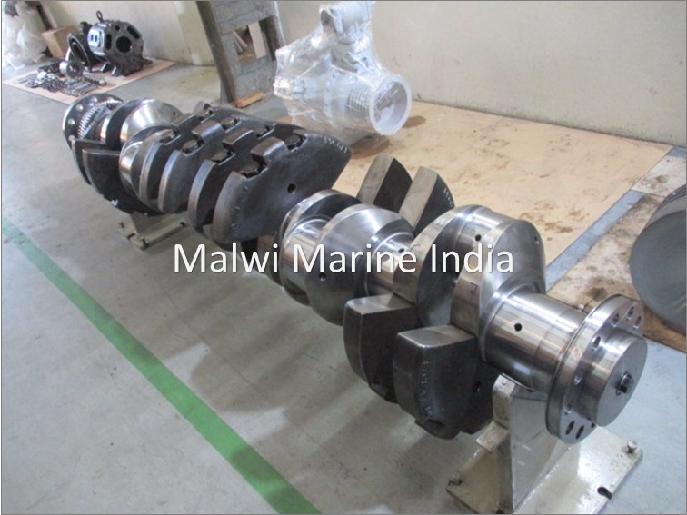 SULZER - 6ATL25 - 9ASL25 - 8ASL25 - 6ASL25 - 6AL25-30 - CRANKSHAFT