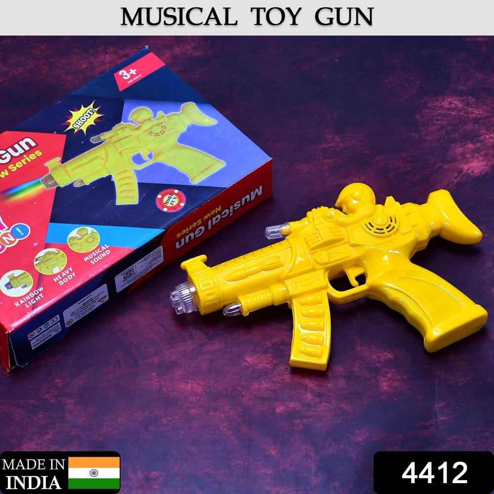 Concept Musical Transparent Glow Gear G-Un With Rainbow Light ( 1 Pcs ) - Color: Mix