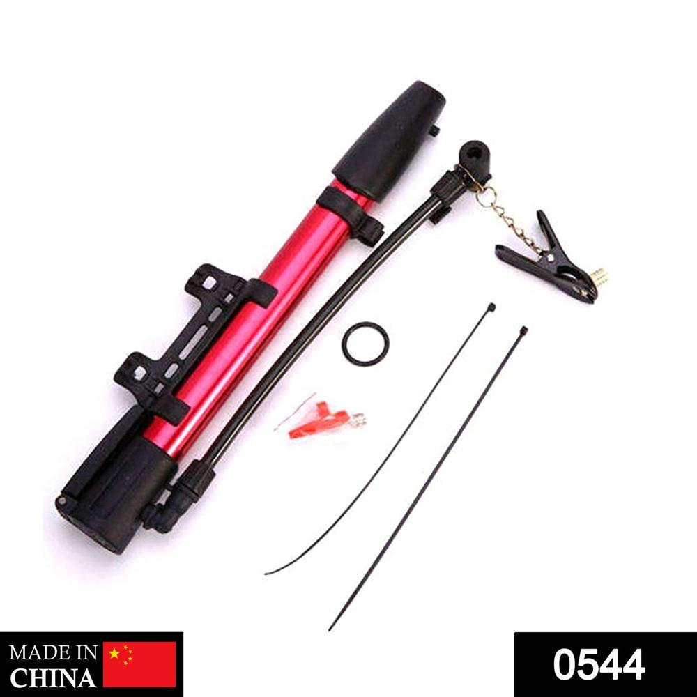 Aluminum Mini Bicycle Air Pump (multicolor)
