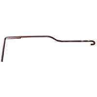 Coupler Rod - Mild Steel, 300 Mm, Silver, Threaded Ends, 5000 Kg Load Capacity, Galvanized Polished Finish