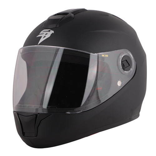 Steelbird SBH11 Zoom Black Motorcycle Helmet