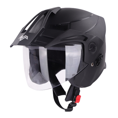 Steelbird SBH23 AVA Black Motorcycle Helmet