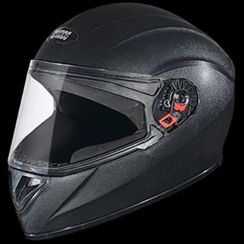 Studds Crest ECO Black Motorcycle Helmet