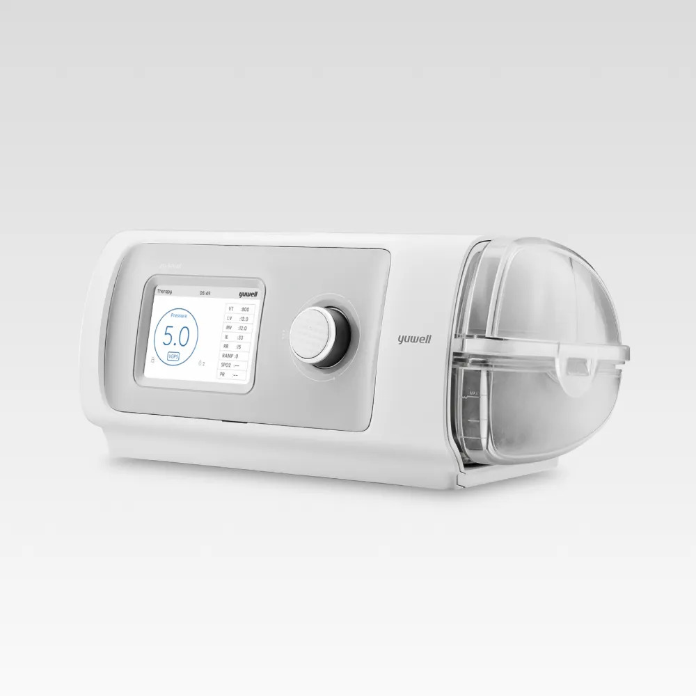 Yuwell YH830 BIPAP Gen 2 के साथ ह्यूमिडिफायर