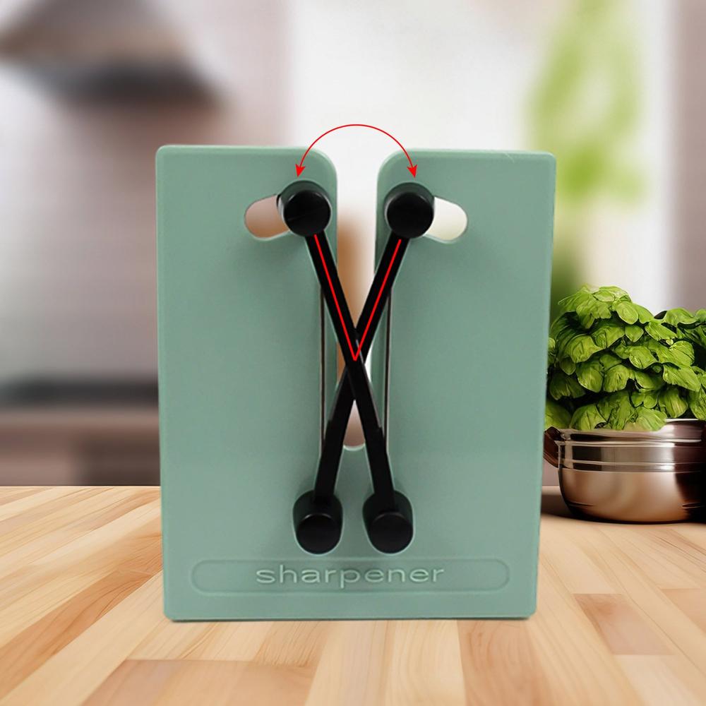Creative Kitchen Knife Sharpener (1 Pc) - Color: Mix