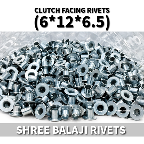 GB 75 LONG CLUTCH FACING HOLLOW RIVETS