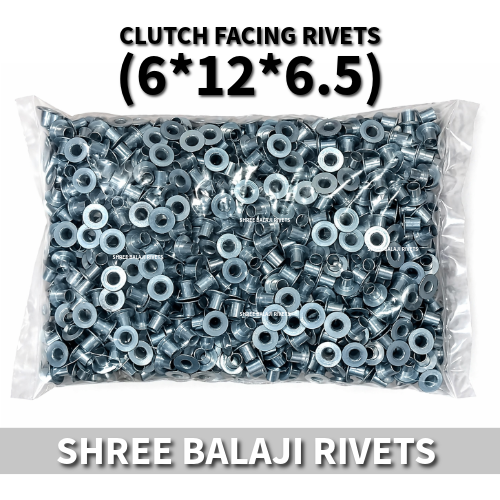 GB 75 LONG CLUTCH FACING HOLLOW RIVETS