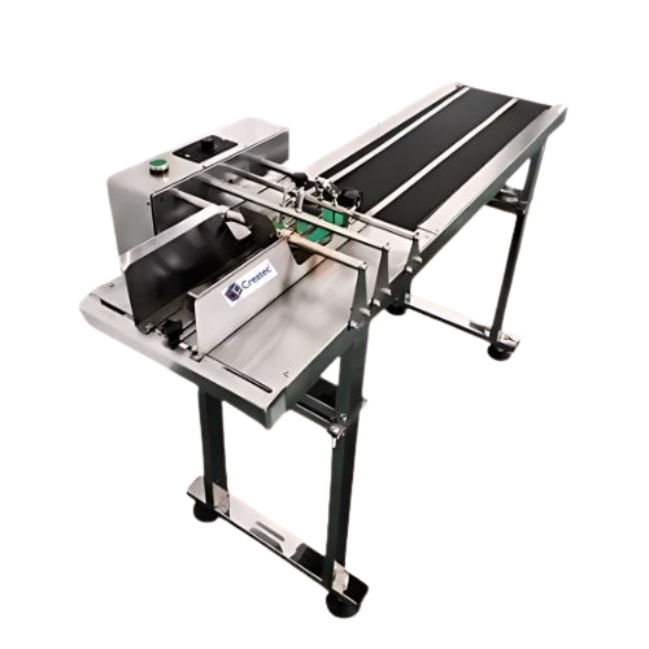 Feeding Stacker With Inkjet Coding Machine - Accuracy: 100 %