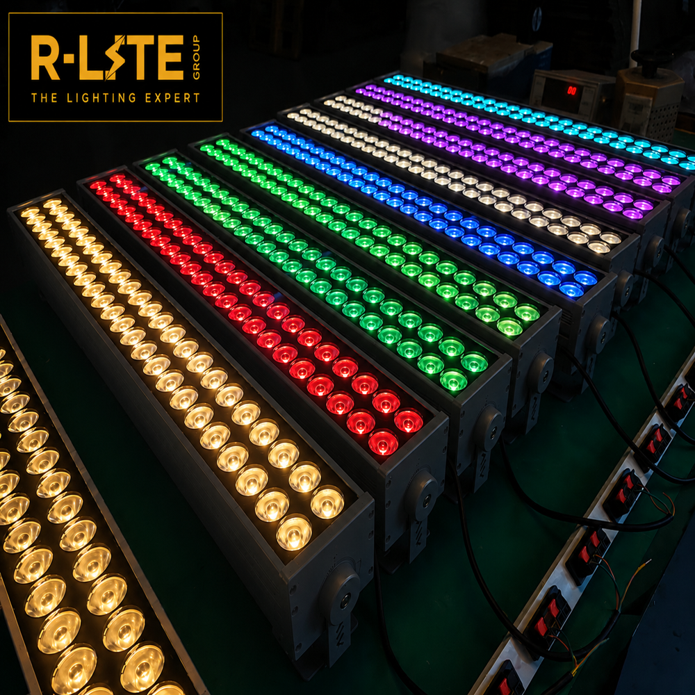 Dmx Wall Washer Light - Color: Rgb