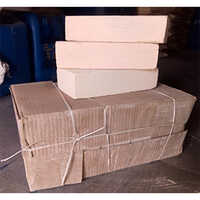 Refractory Cold Face Insulation Bricks - High Alumina & Fire Clay, 230x115x75 Mm, Yellowish White | Lightweight, High Porosity, Low Thermal Conductivity, Energy Saving