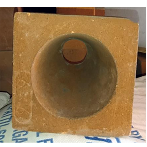 70% HIGH ALUMINA REFRACTORY BURNER BLOCK - PLAIN