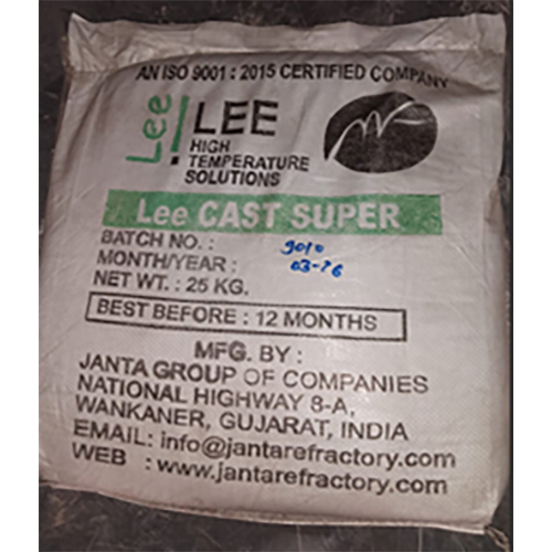 REFRACTORY CASTABLE - LEE CAST SUPER