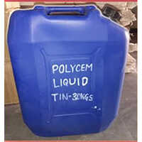Polycem Liquid Resin - Polymer Emulsion, Milky White, Ph 7-8, Low Voc, High Bonding Strength, Water Resistant, Flexible