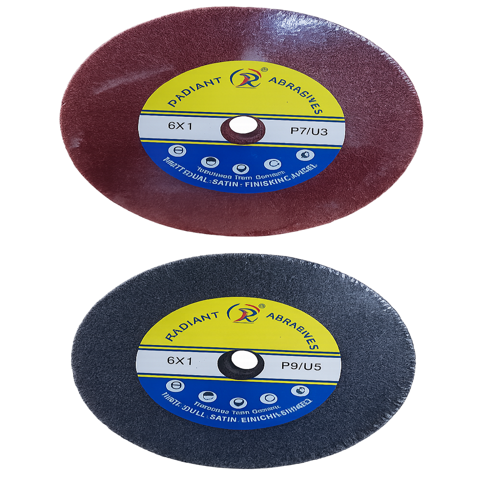 6x1 Radiant Non-woven Wheel - Air Pressure: N/a Psi