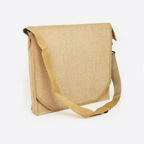 Brown Jute Sling Bag