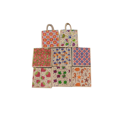 Fancy Printed Jute Bag