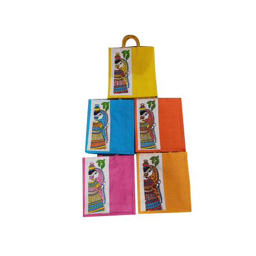 Eco Friendly Jute Bag With Zipper Closure