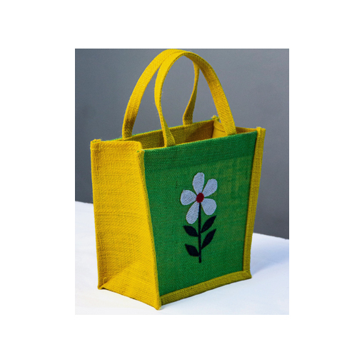 Fancy Jute Sling Bag