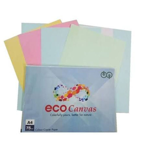 A4 75gsm Eco Canvas Colour Sheet Paper