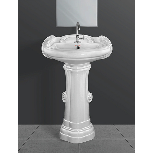 Wash Basin With Stand - Feature: Anti-Skid