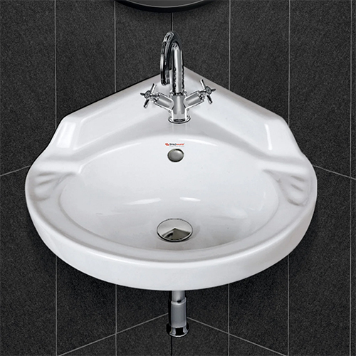 Corner Wash Basin - Feature: Anti-Slip