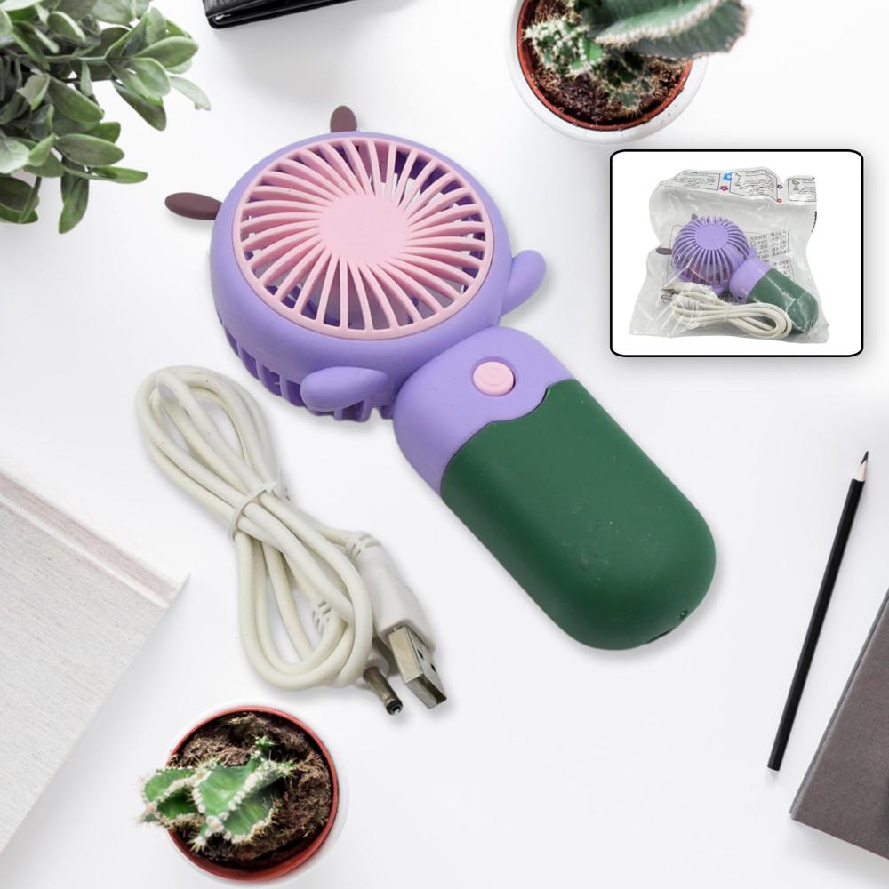 Mini Usb Handheld Fan, Portable And Lightweight Mini Fan (1 Pc) - Color: Mix
