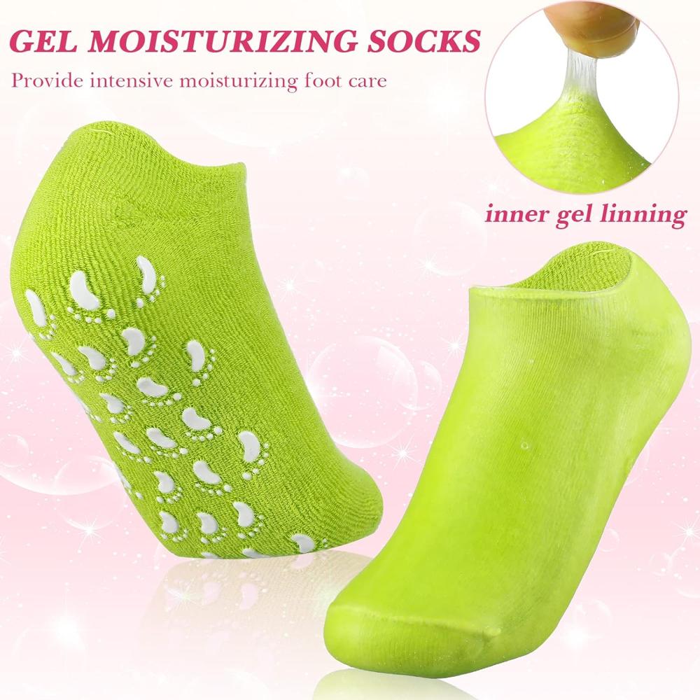 Socks Soft Socks For Repairing Softening Dry Cracked Feet Comfortable - Color: Mix