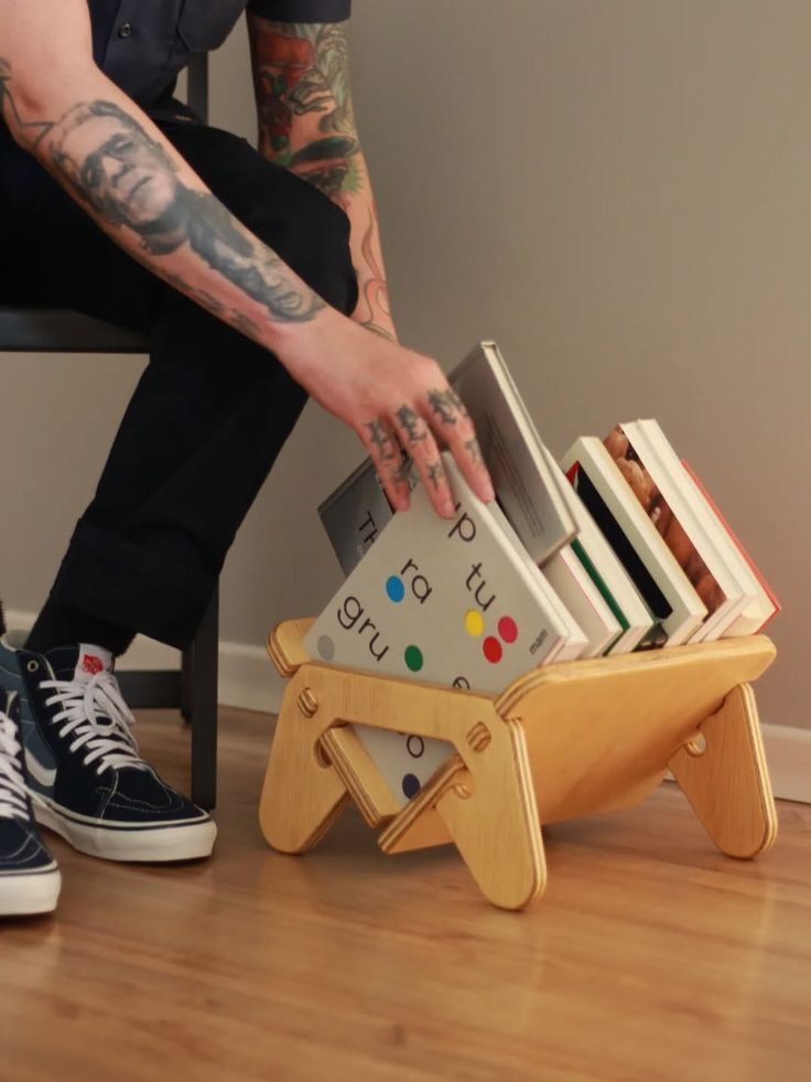 Mini Book Library Self