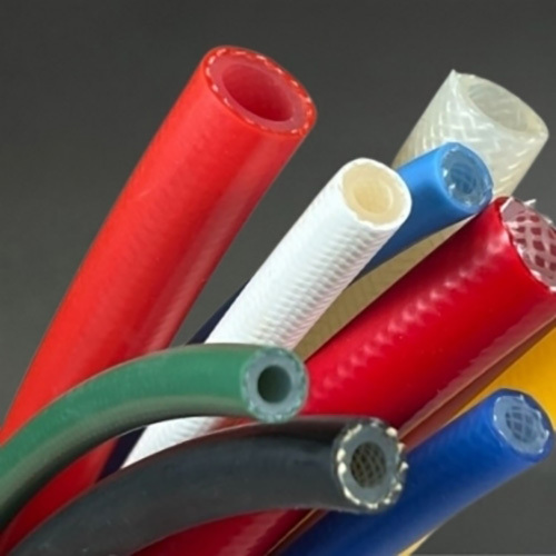 Reinforced  Braided Silicone Tubing