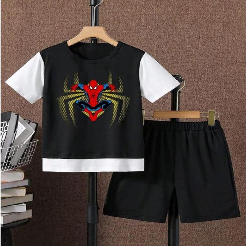 Unisex kids Half sleeve T shirt And Short Set For Kids Boys And Girls  1 to 15 years