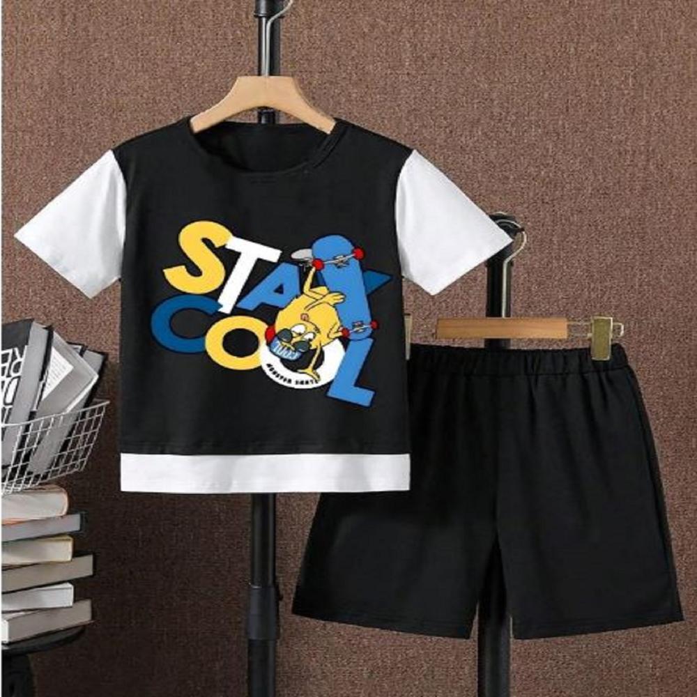 Unisex kids Half sleeve T shirt And Short Set