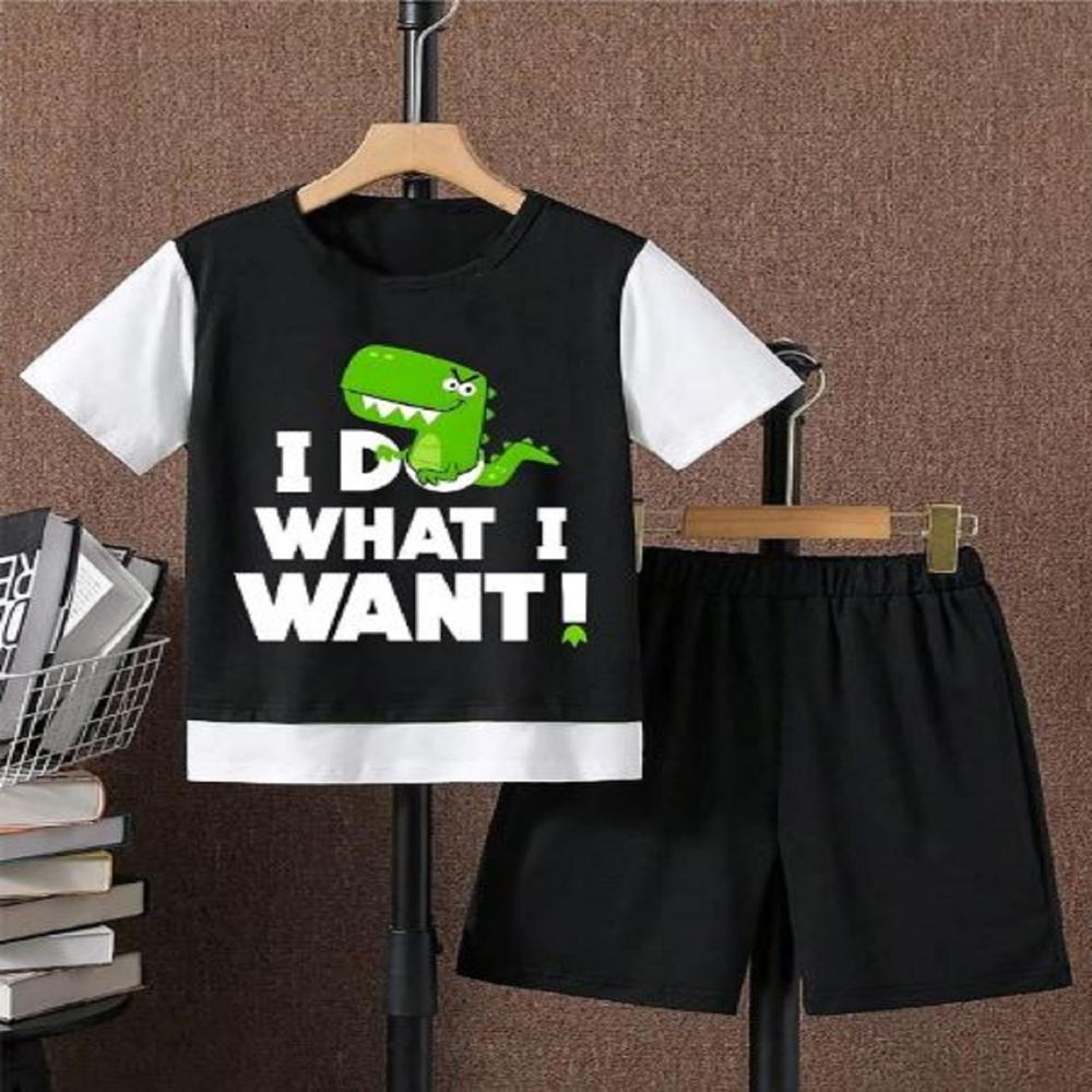 Unisex kids Half sleeve T shirt And Short Set
