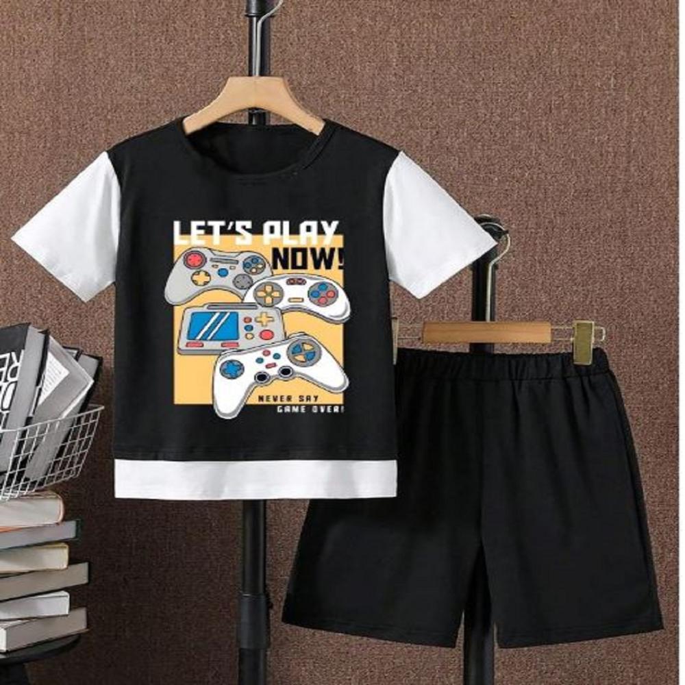 Unisex kids Half sleeve T shirt And Short Set