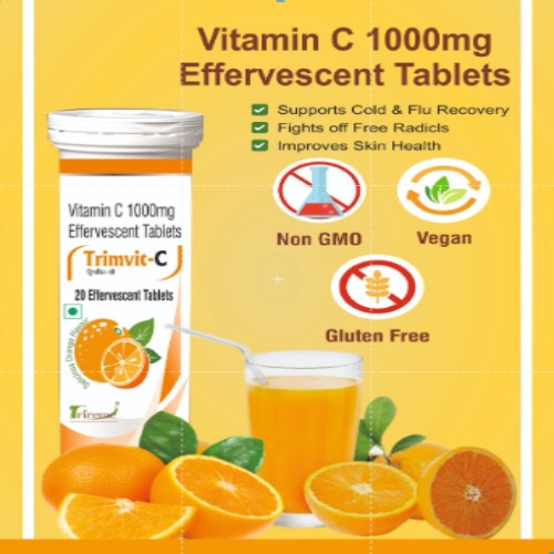 Vitamin C 1000 Mg 20 Effervescent Tablet