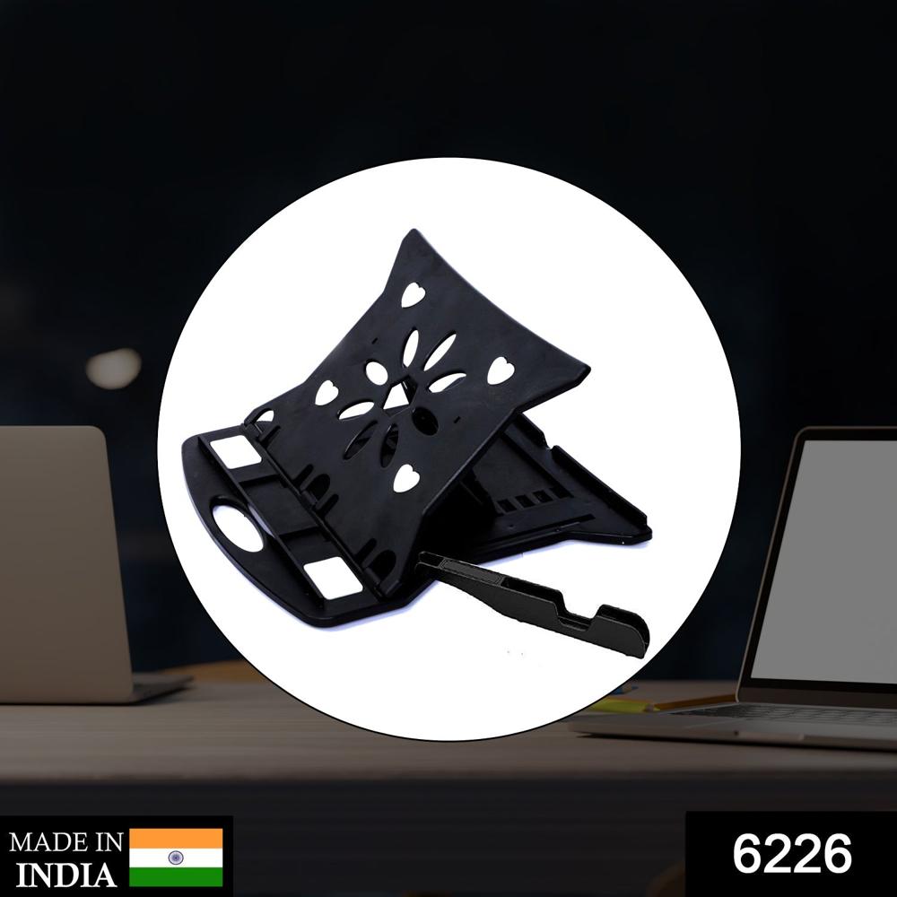 Adjustable Laptop Stand Patented Riser. With Portable Mobile Stand