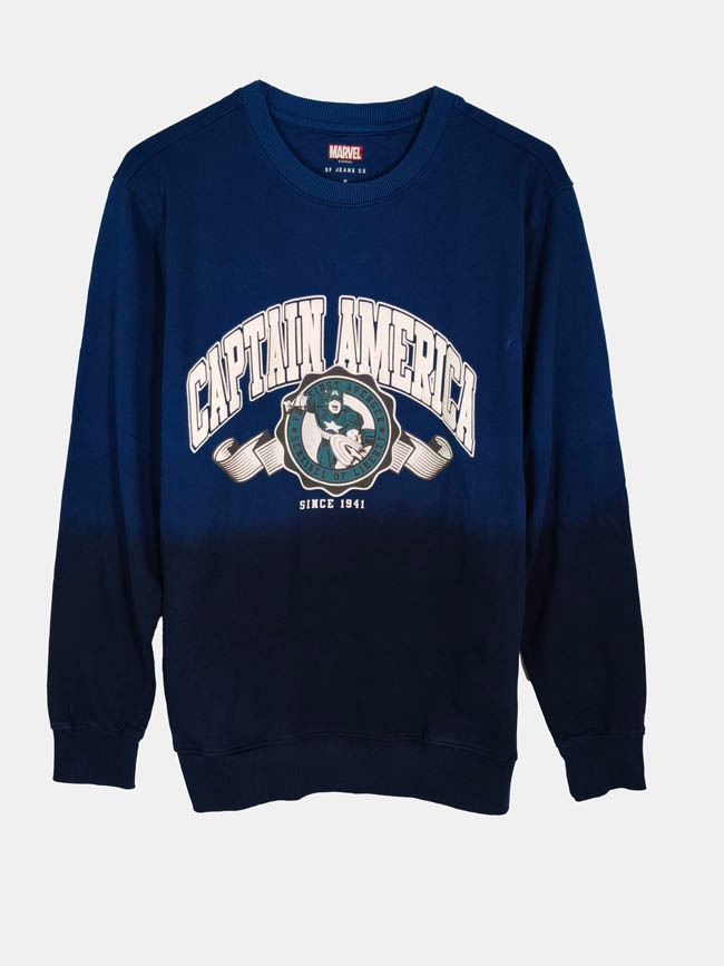 M11241 | MARVEL Mens Dyed Pullover Sweatshirt