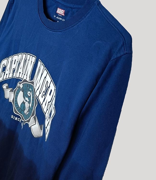 M11241 | MARVEL Mens Dyed Pullover Sweatshirt