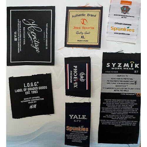 Woven Labels - Color: Multicolor (Up To 8 Colors)