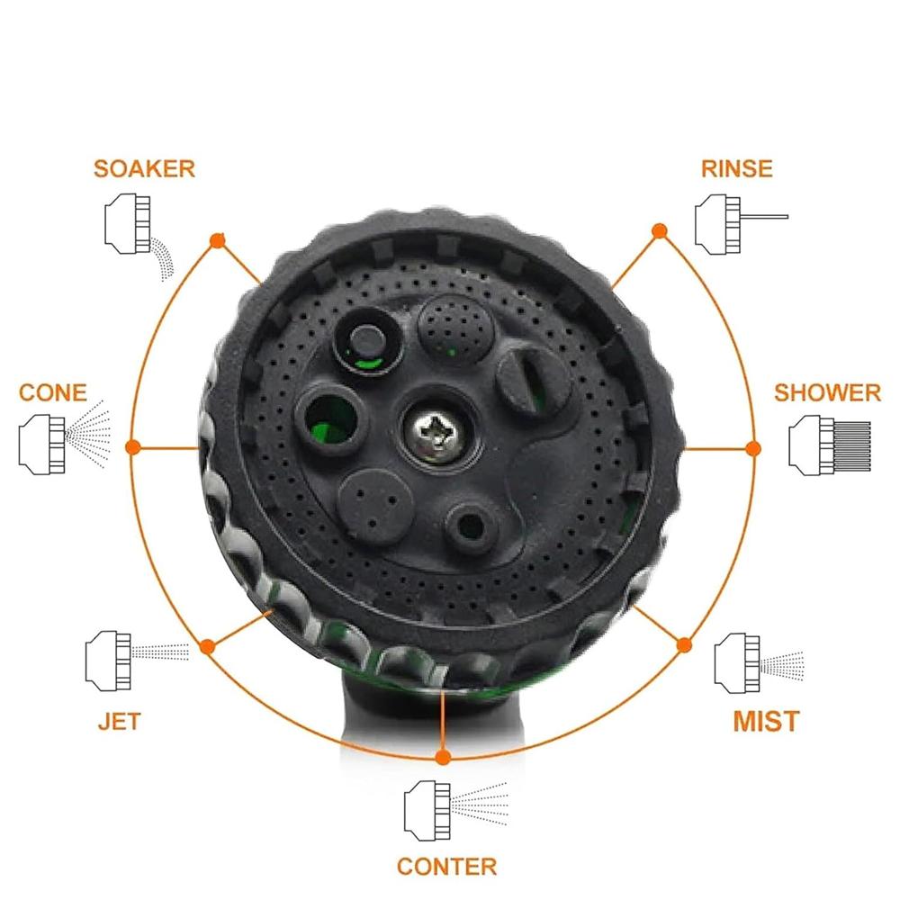 Multi-pattern Garden Hose Spray Nozzle (1 Pc) - Color: Mix