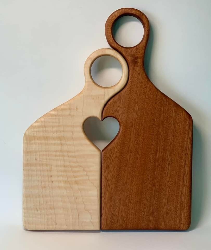 Couple Chopping Board